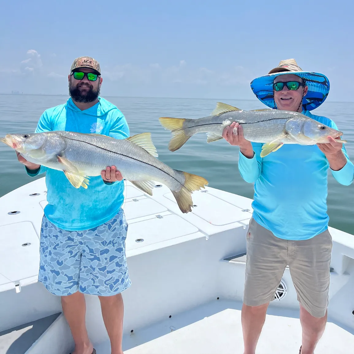 doubled-up on crystal river snook